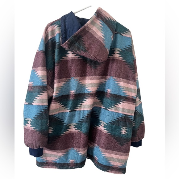 Vintage Emerald Club Reversible Full Snap Jacket Unisex One Size Fits All - Picture 2 of 9